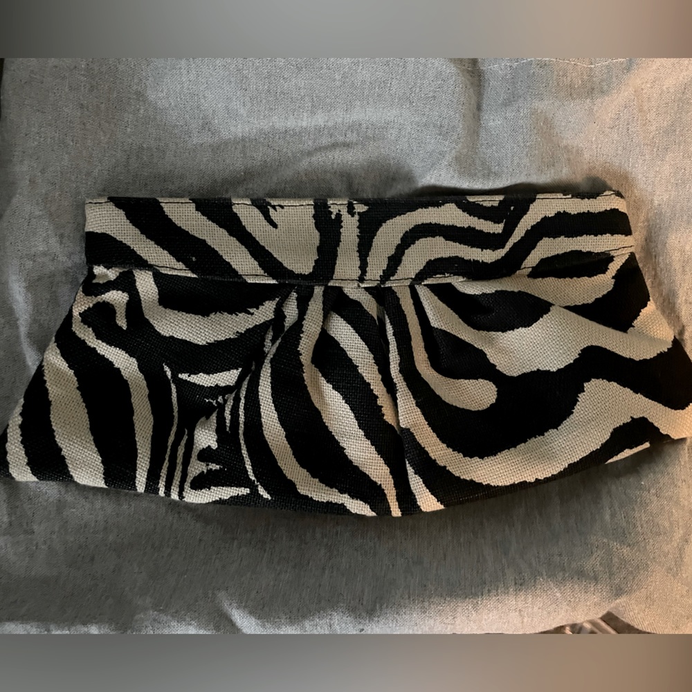 Lauren Merkin Zebra Clutch